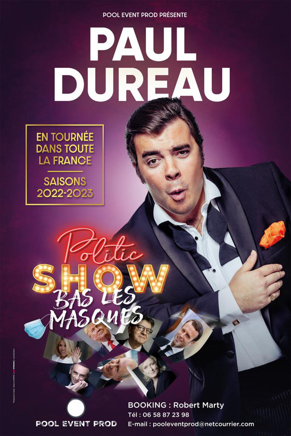 Affiche PaulDureau tournée web
